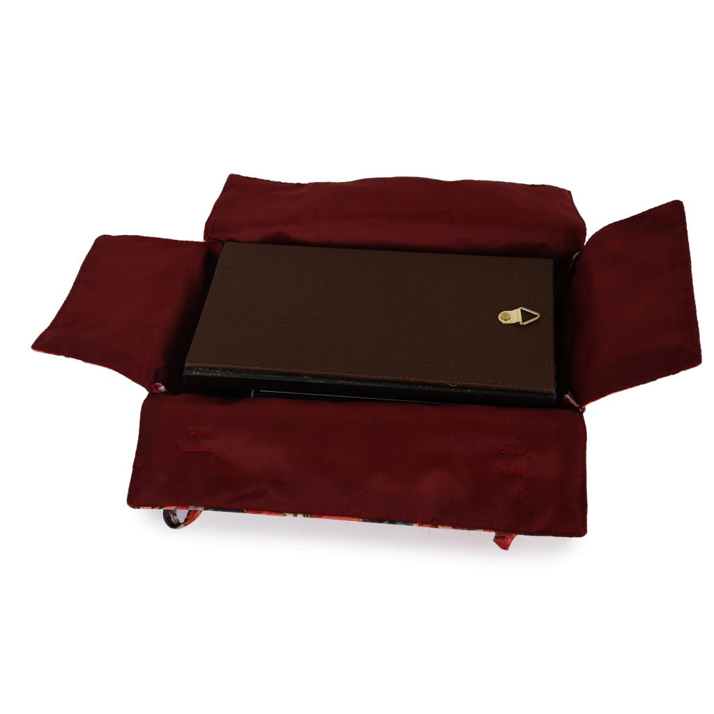 INDHA Unique Designer Digital PrintTissue box cover made Environmentally Sustainable Taffeta fabric
