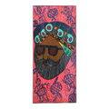 Indha Hand-Painted Wall Art, Dashing Sardar Face Painting | Recycled Wood | Hand-Painted Wall Hanging Artwork/Decor | Unique Wall Hanging Artwork | Wall Artwork for Living Room | Wooden Décor |