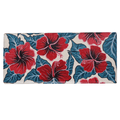 INDHA Hand-Painted Wooden Glass Coaster | Repurposed Wood Flower Print Table Coaster for Tea & Coffee Tables