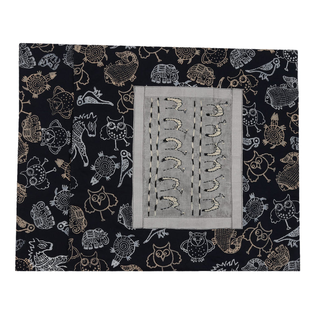 16" Cotton Hand Block Printed Cushion Covers Set of 2