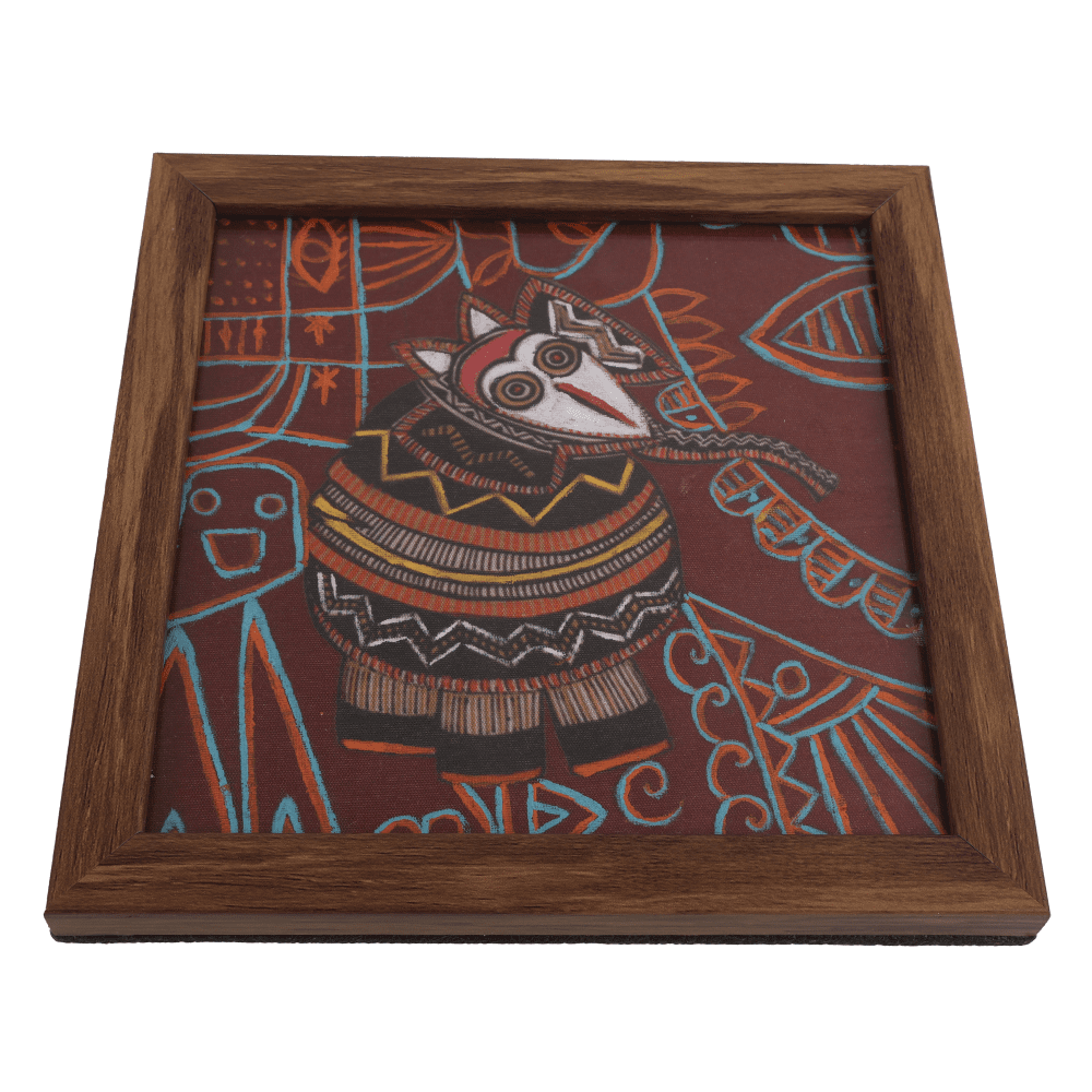 Indha Handcrafted Wall Decor | Elephant Print Wall Decor  | Unique Art Decor | Home Decor | Handmade Gifting | Corporate Gifting | Office Employee Gifting | Eco-Friendly