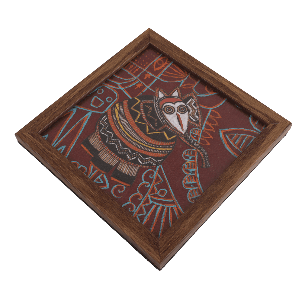 Indha Handcrafted Wall Decor | Elephant Print Wall Decor  | Unique Art Decor | Home Decor | Handmade Gifting | Corporate Gifting | Office Employee Gifting | Eco-Friendly